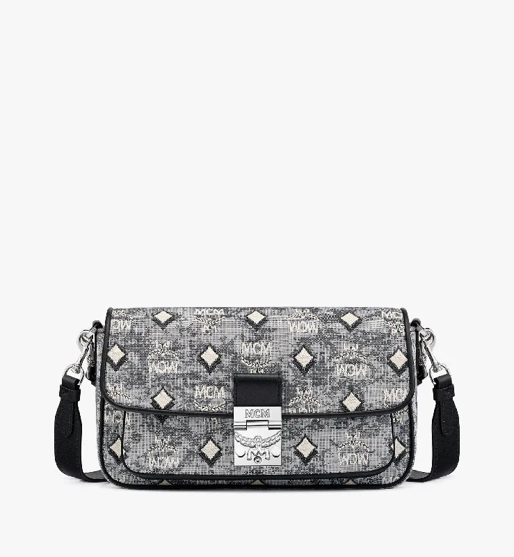 Handle bags with sleek silhouettes for fashion -Crossbody Bag In Vintage Monogram Jacquard