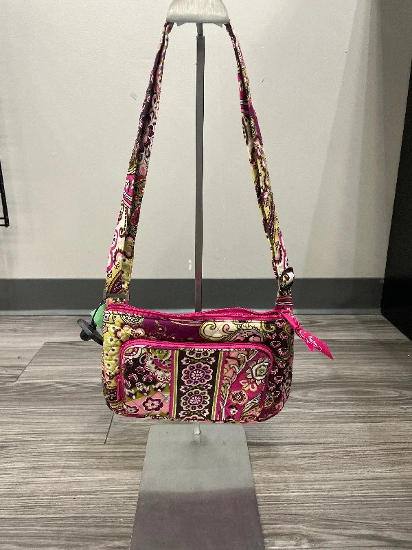 Handle bags with monogram designs for personalization -Crossbody By Vera Bradley, Size: Medium