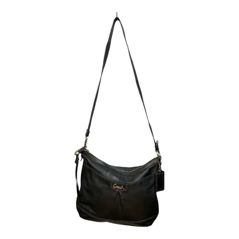 Reversible handle bags offering dual design styles -Crossbody Designer By Coach, Size: Medium