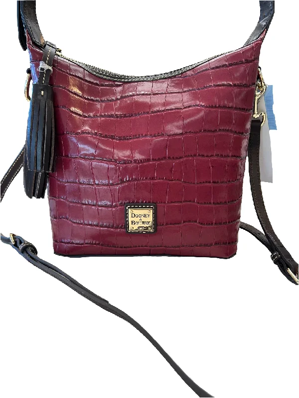 Handle bags with minimalist sleek silhouettes -Crossbody Designer By Dooney And Bourke, Size: Medium