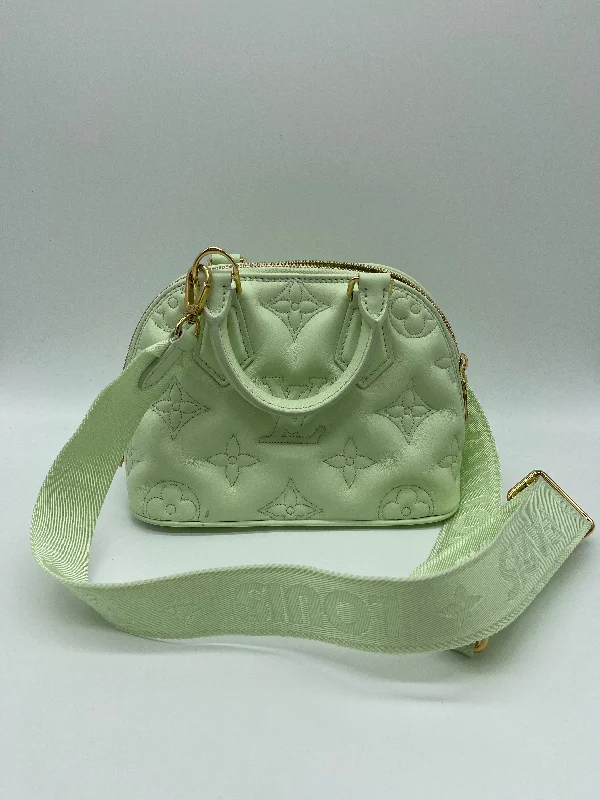 Designer handle bags with luxury logo detailing -Crossbody Luxury Designer By Louis Vuitton  Size: Small