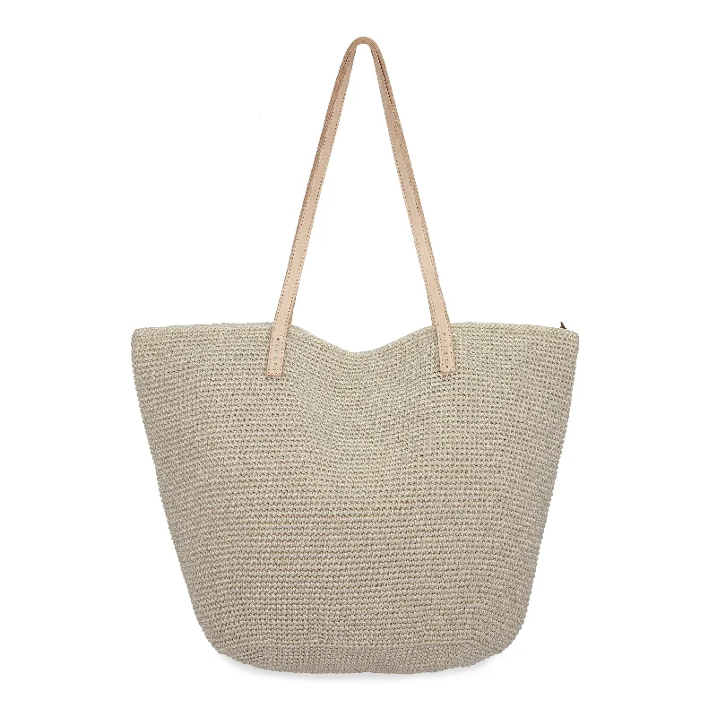 Handle bags with soft fabric for comfort -Faye Tote