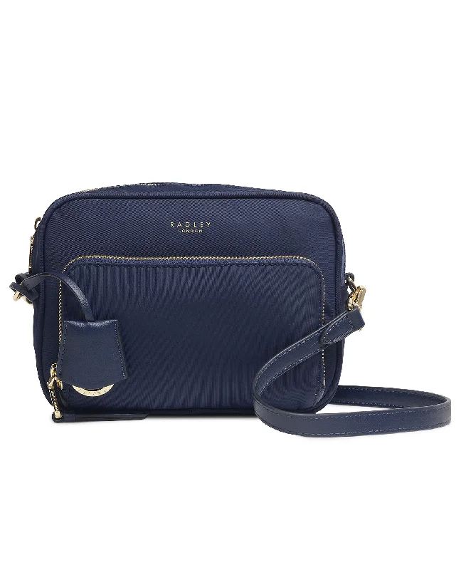 Handle bags with sleek hardware for sophistication -Finsbury Park - Small Zip Top Crossbody