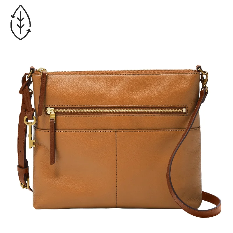 Handle bags with sleek hardware for sophistication -Fossil Women's Fiona Eco Leather Crossbody