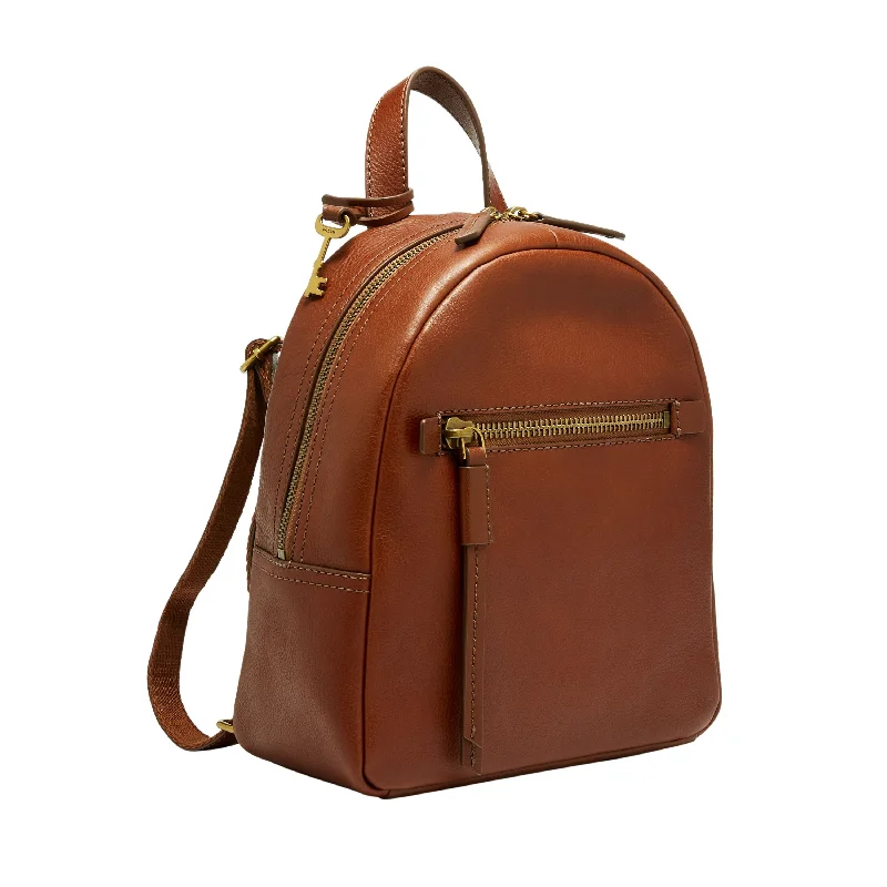 Handle bags with holiday themes for festivities -Fossil Women's Megan Eco Leather Small Backpack