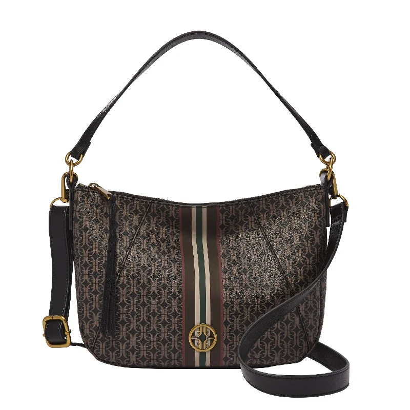 Handle bags with camouflage patterns for edge -Fossil Women's Skylar Printed PVC Crossbody