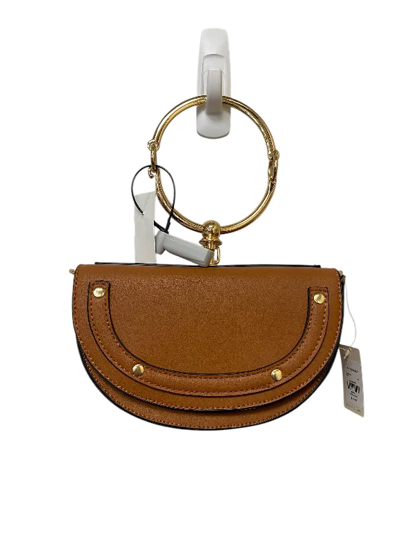 Handle bags with suede accents for texture -Handbag By Francesca's, Size: Small