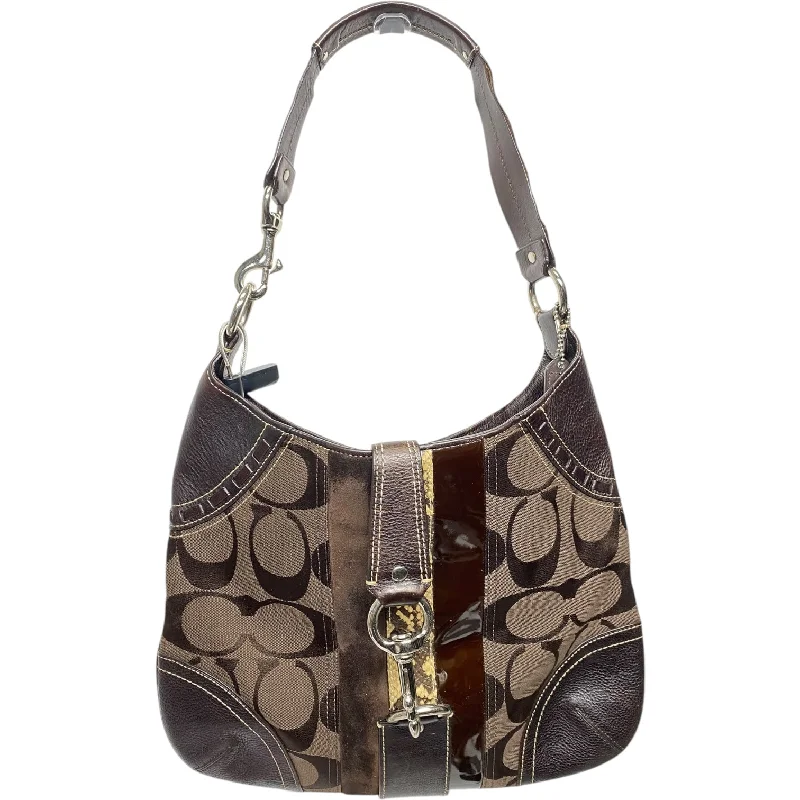 Handle bags with padded straps for comfort -Handbag Designer By Coach, Size: Medium