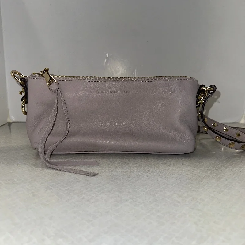 Designer handle bags with luxury logo detailing -Handbag Leather By Aimee Kestenberg, Size: Small