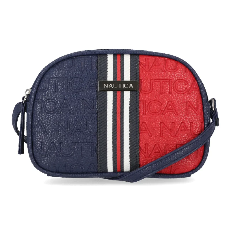 Handle bags with seasonal prints for holidays -Nautica Wide Angle Crossbody Bag