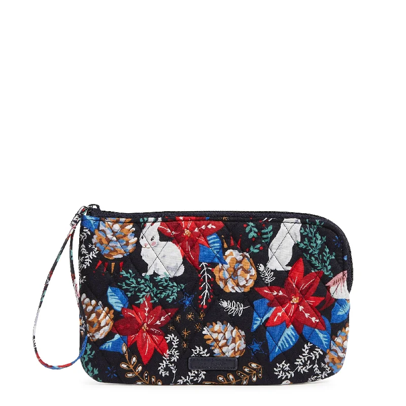 Handle bags with spacious interiors for storage -Outlet Cotton All-Day Simple Wristlet