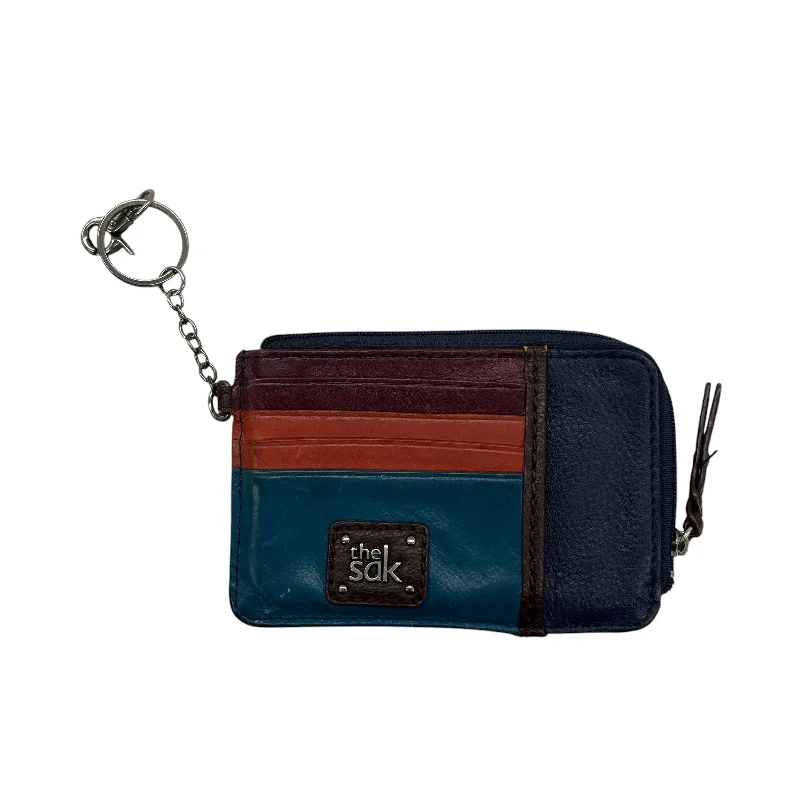 Foldable handle bags for easy storage convenience -Wallet By The Sak In Blue, Size:Small