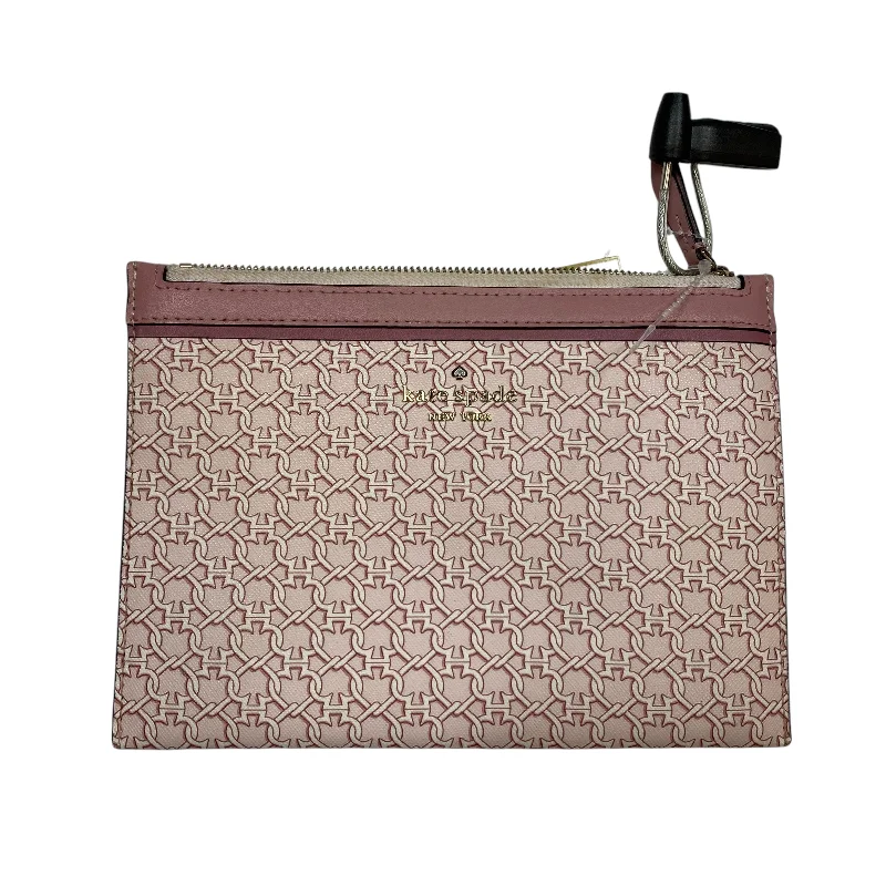 Handle bags with padded handles for comfort -Wristlet Designer By Kate Spade, Size: Medium