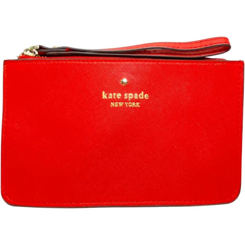 Handle bags with lightweight fabric for ease -Wristlet Designer By Kate Spade, Size: Small